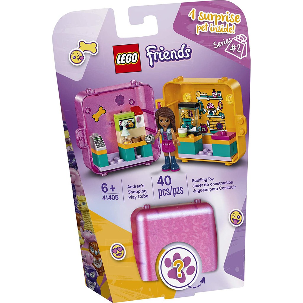 41405 LEGO Friends Andrea's Play Cube Pet Shop _  Cửa hàng thú cưng của Andrea