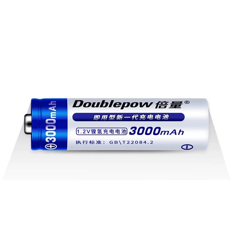 Pin tiểu sạc Doublepow cỡ AA 3000mAh 1.2V dung lượng thật chính hãng