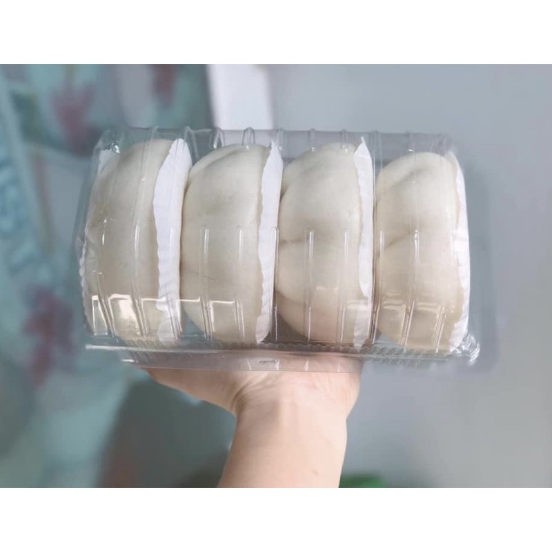 Hộp nhựa đựng bánh bông lan cuộn, bánh bao H07 và H53 (10 cái)