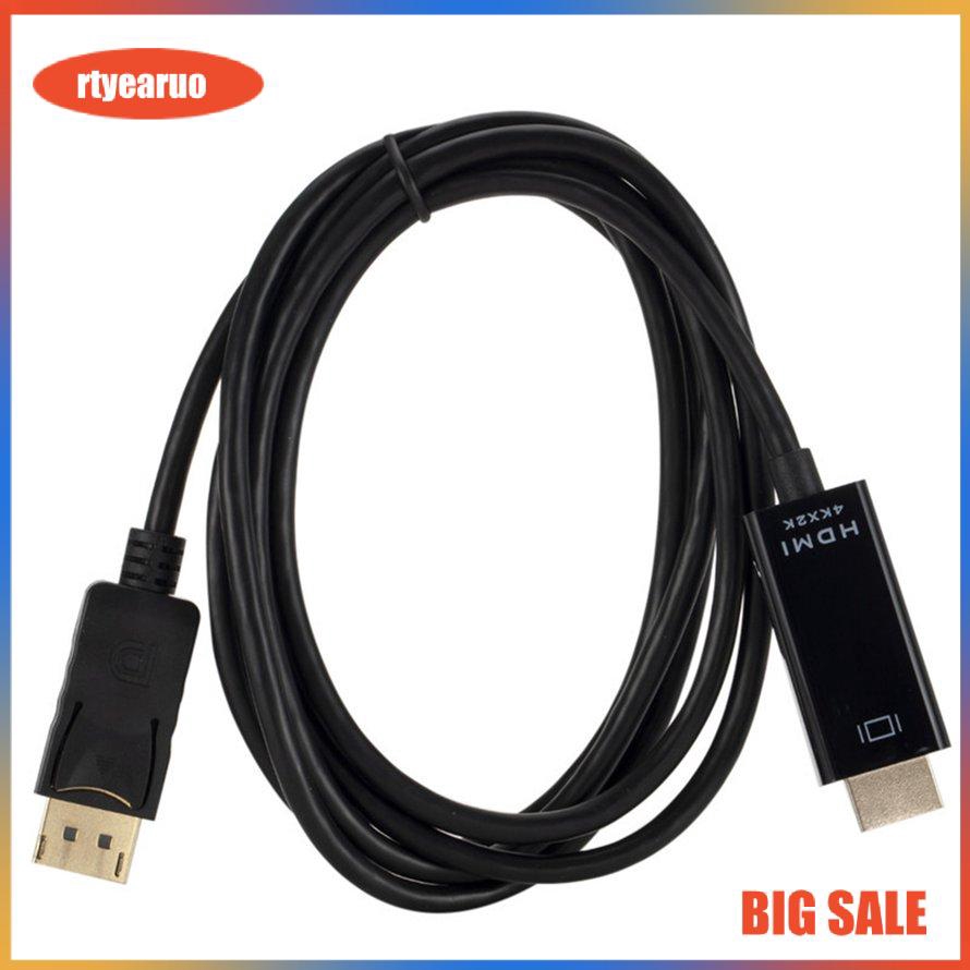 Cáp chuyển cổng DisplayPort DP ra HDMI 1.8m tiện dụng