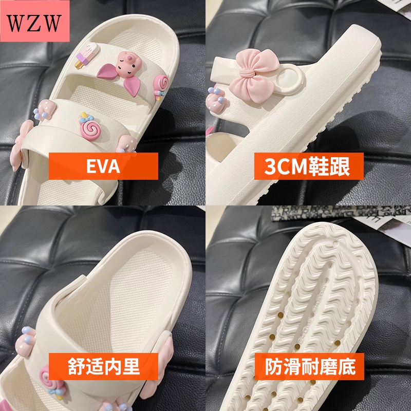 Giày Sandal EVA Dày Dặn Đế Dày Dặn Dễ Thương Thời Trang Mùa Hè Dành Cho Nữ