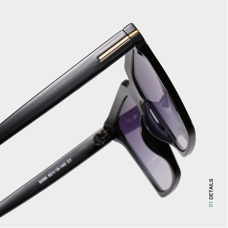 Kính Mát Gọng Vuông Phong Cách Vintage Cho Nam Và Nữ