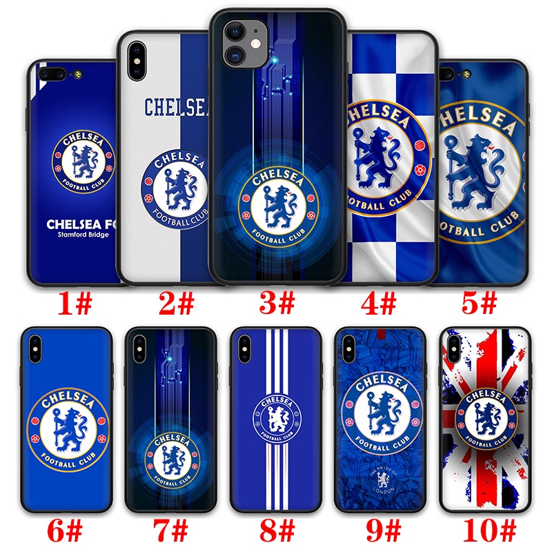 Ốp điện thoại silicone tpu mềm hình Chelsea cho iPhone 8 7 6S 6 Plus 5 5S SE 2016