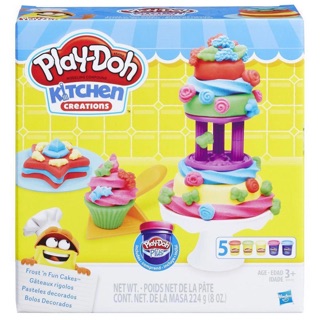 Bộ đồ chơi đất nặn tháp Cupcake Play Doh - A5144