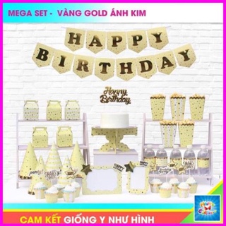 Set trang trí bàn tiệc sinh nhật cho bé trai bé gái #TrangTriSinhNhat