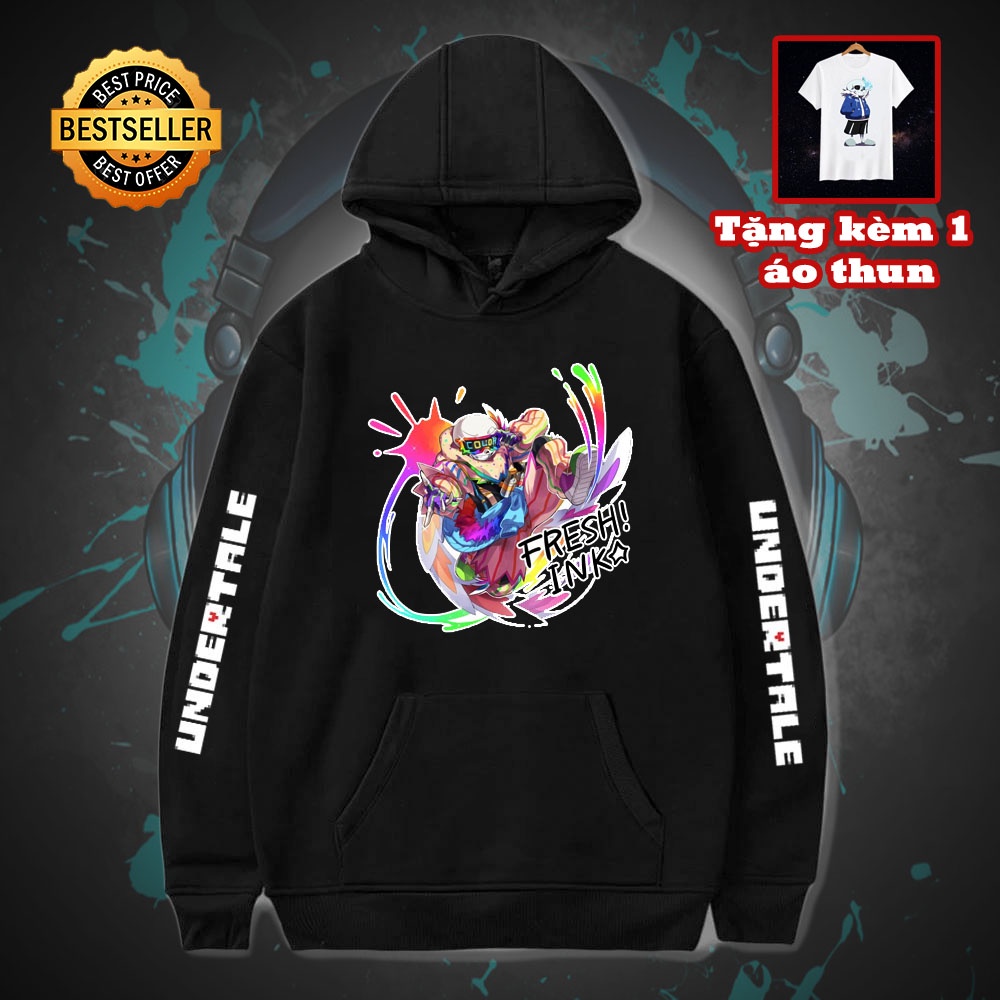 Áo Hoodie bé Sans Fresh Ink sieu chất siêu ngầu