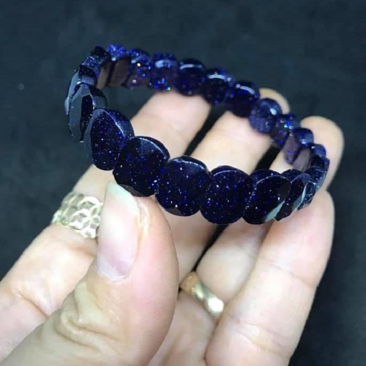 VÒNG TAY KIM SA BẢN DẸP CẮT GIÁC.