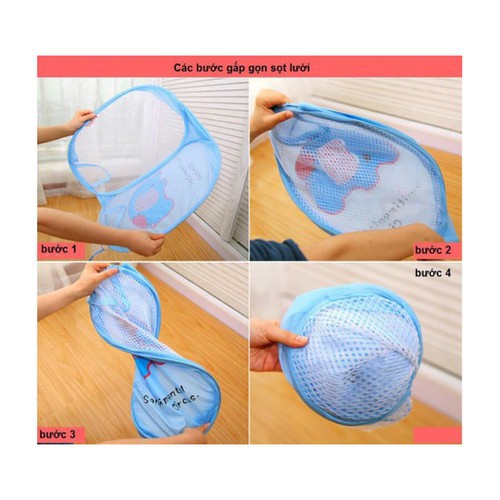 SỌT LƯỚI ĐỰNG ĐỒ GẤP GỌN
