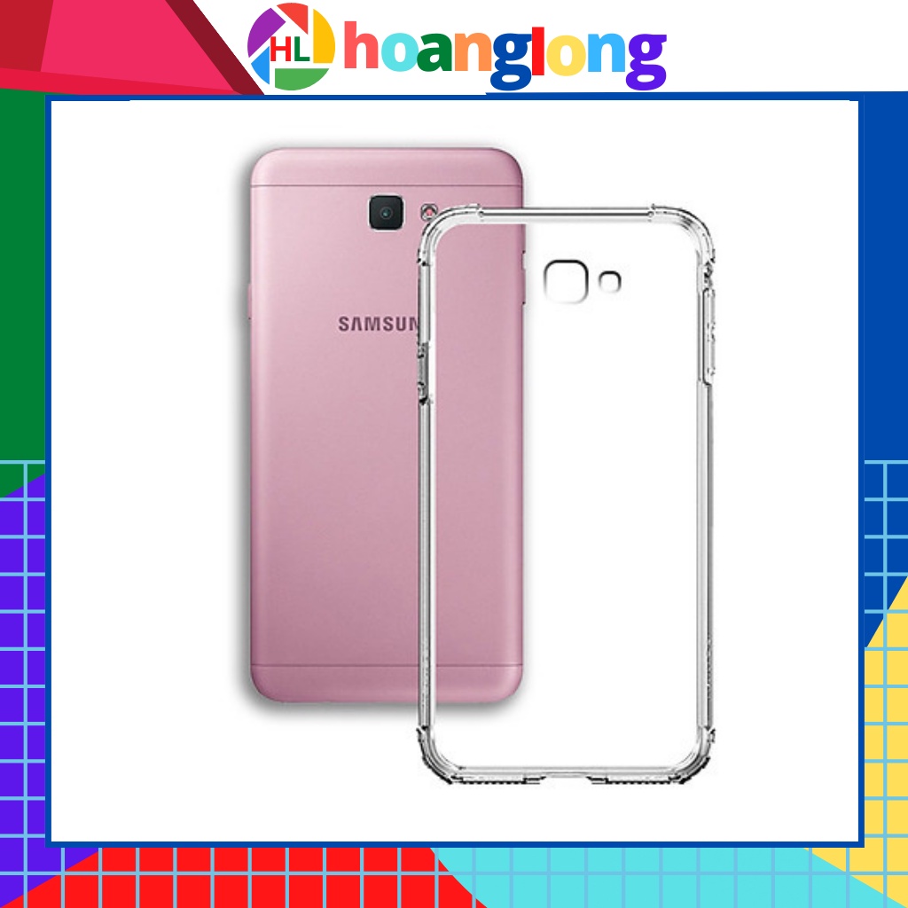 Ốp lưng chống sốc trong suốt cho Samsung J7 pro/ J7 prime/ J5 prime/ J2 prime/ J2 pro/ J7 2016/ A7 2018/J4/J6/plus