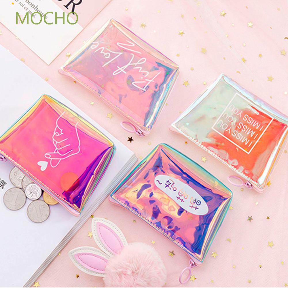 Ví Nhựa Pvc Khóa Kéo Đựng Tiền Xu / Đồ Trang Điểm Cho Nữ