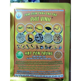 Hạt Côn Trùng ( PHú Vinh) 100g - hạt côn trùng cao cấp