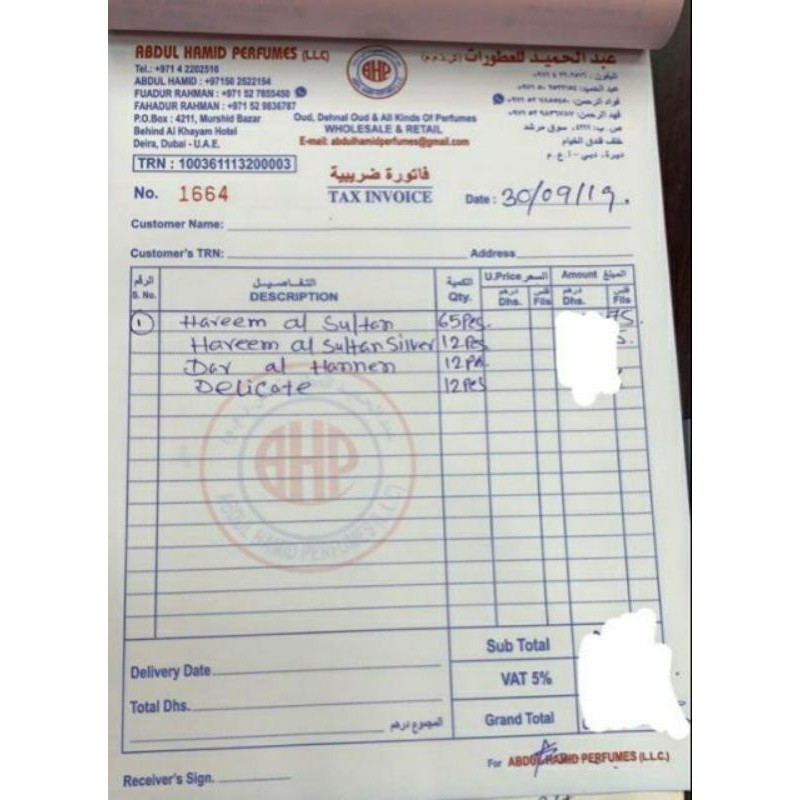 [XẢ KHO 1 NGÀY]❤ Tinh dầu nước hoa dubai công chúa bạc