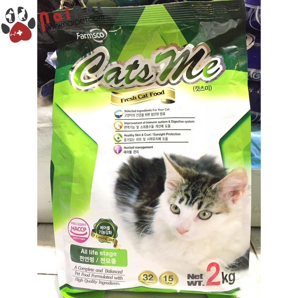 Thức Ăn Hỗn Hợp Cho Mèo Con Và Mèo Lớn Cats Me Gói 5kg