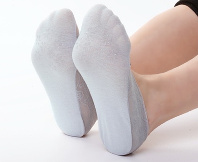 ZT5351 Tất ren chất cotton kháng khuẩn