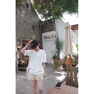 Áo thun cổ tim