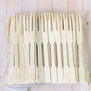 Nĩa gỗ 9cm- 100 cái
