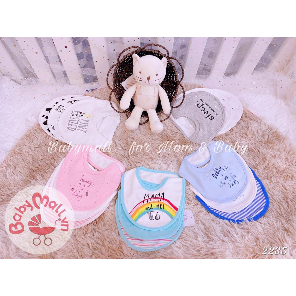 Yếm tròn Momcare set 3c 2235