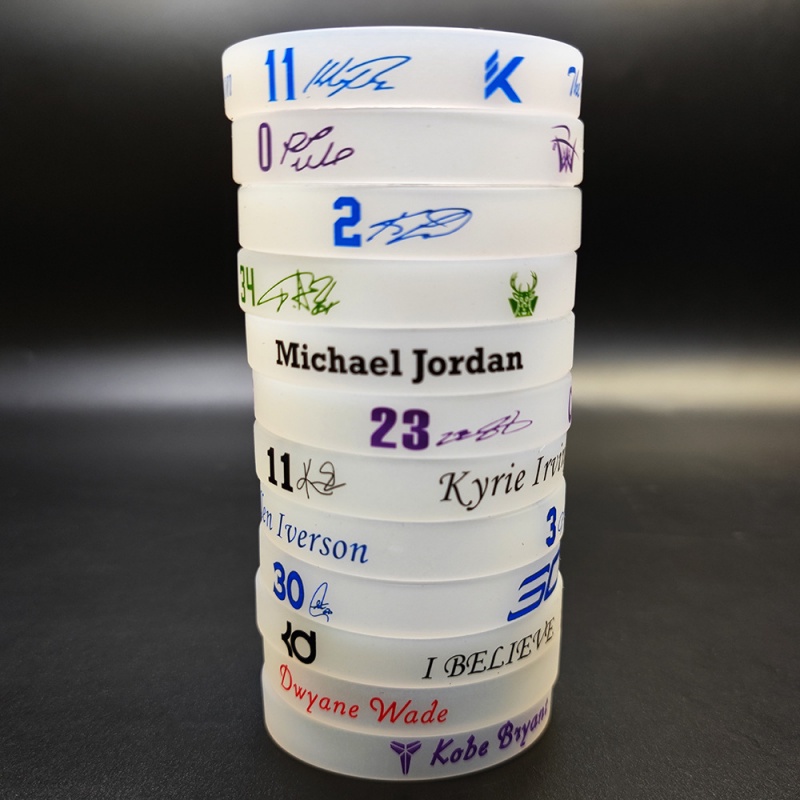 Vòng Tay Bóng Rổ Bằng Silicone Phát Quang Chất Lượng Cao Dành Cho Nam Giới