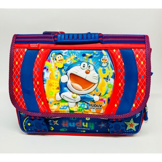 Cặp học sinh cho bé trai cấp 1 hình Doremon