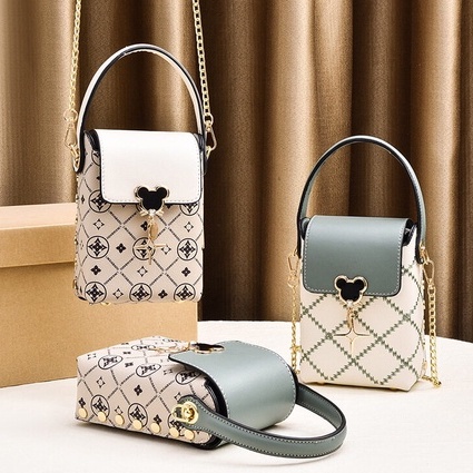 EnviroSax Túi Đeo Chéo Mini Đựng Điện Thoại Thời Trang Hàn Quốc Cho Nữ CYR791