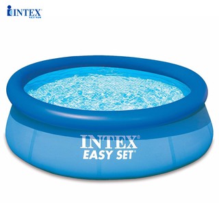 [ TẶNG BƠM ĐIỆN HÚT XẢ 2 CHIỀU] Bể bơi phao gia đình 244 INTEX 28110