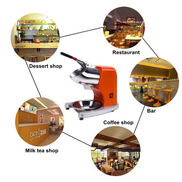 MÁY BÀO ĐÁ, XAY ĐÁ TUYẾT 2 LƯỠI DAO 500W CAO CẤP