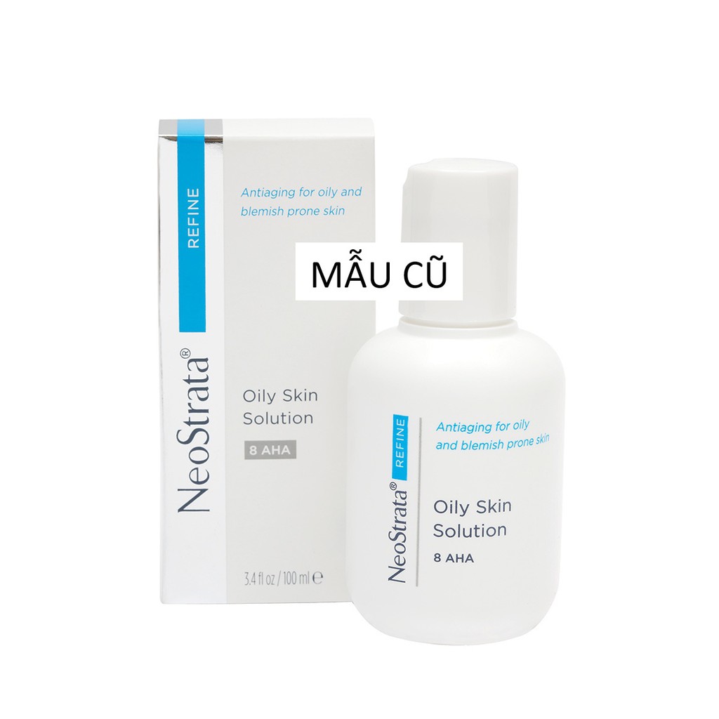 [100ml] Tẩy da chết hoá học 8% AHA làm sạch sâu, giảm thâm, chống lão hóa NeoStrata Oily Skin Solution | BigBuy360 - bigbuy360.vn