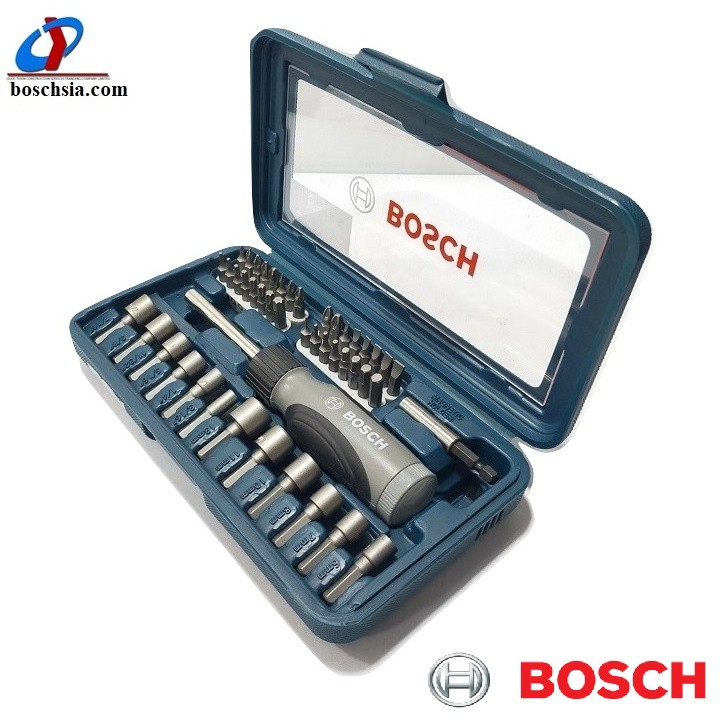 Bộ vặn vít Bosch 46 món tiện dụng (mẫu mới)