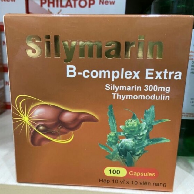 Silymarin B-complex Extra giúp tăng cường giải độc gan ,mát gan