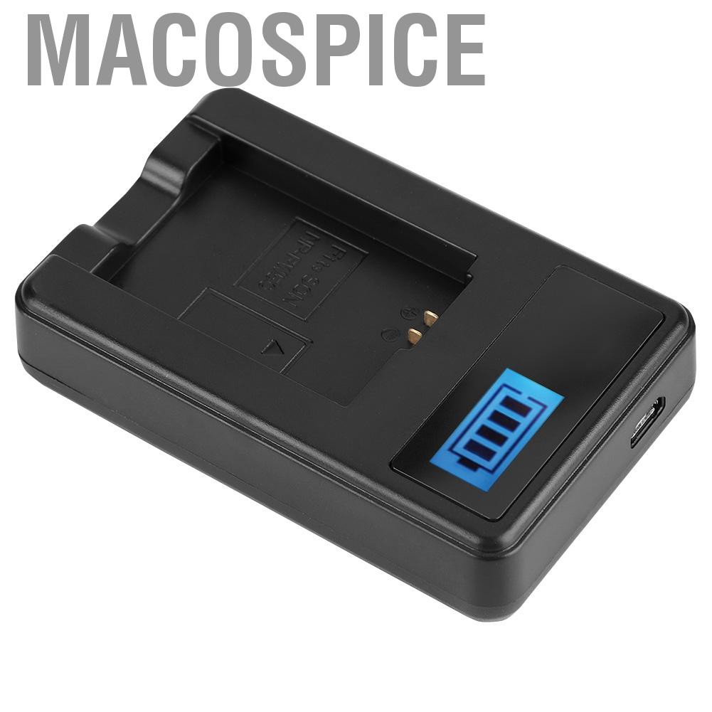 Đế Sạc Pin Macospice Np-Fw50 Cho Sony Alpha A6000 A6300 A6500 A7R