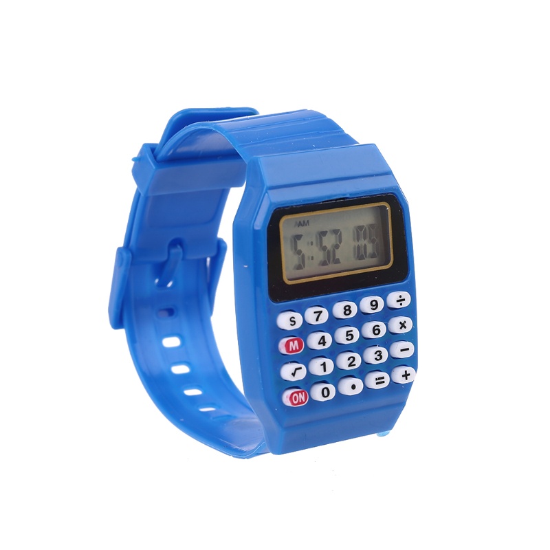 ✿ Đồng Hồ Điện Tử Dây Silicone Đa Năng Cho Bé