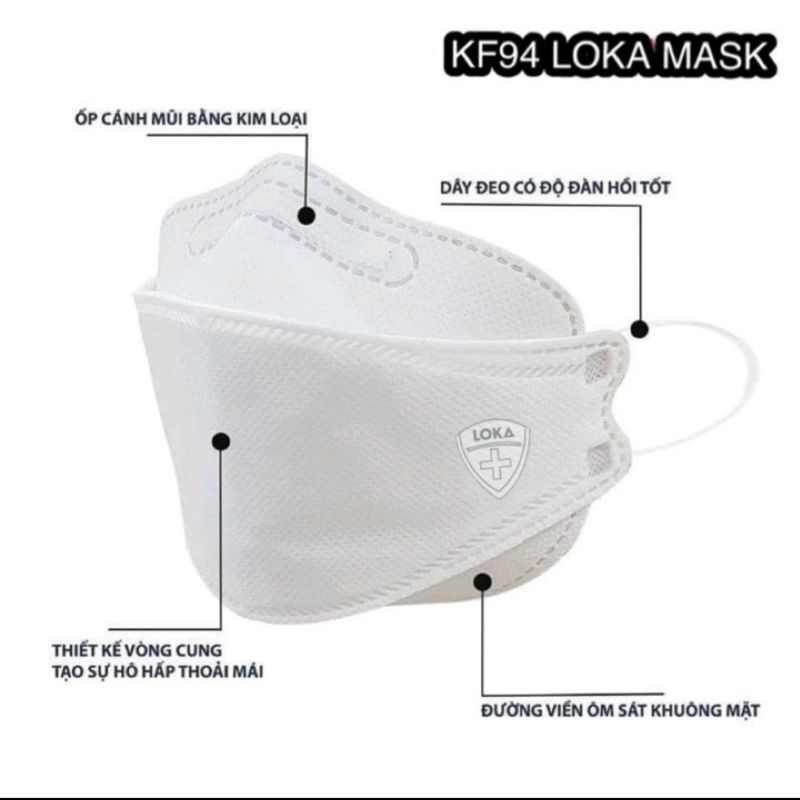Khẩu trang KF94 LOKA MASK 10 Chiếc