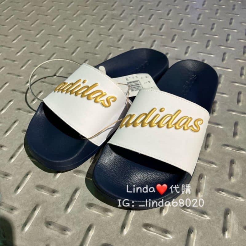 [AUTHENTIC] DÉP ADIDAS ADILETTE SHOWER SLIDE Xanh Navy GZ5930