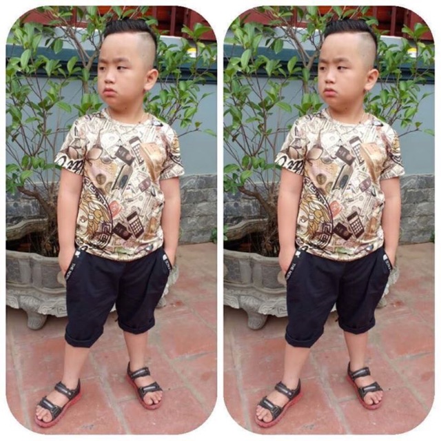 Bộ nam đại 3D cho bé trai