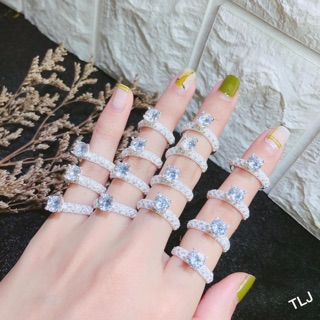 NHẪN NỮ ĐÁ CAO BẠC TA NGUYÊN CHẤT