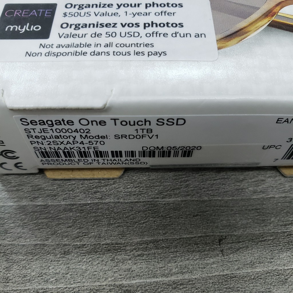 Ổ Cứng Di Động SSD Seagate One Touch 1TB 2.5'' USB 3.0