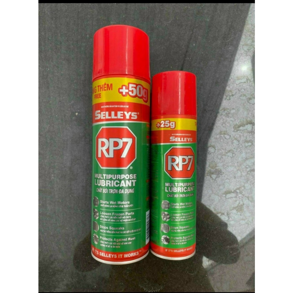 RP7 Chai Xịt Chống Rỉ sét/ Bình Xịt Chống Rỉ Sét CHÍNH HÃNG Selleys 175g/ 350g tặng thêm 50%/ 25%