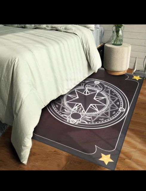 Thảm sakura vuông xinh