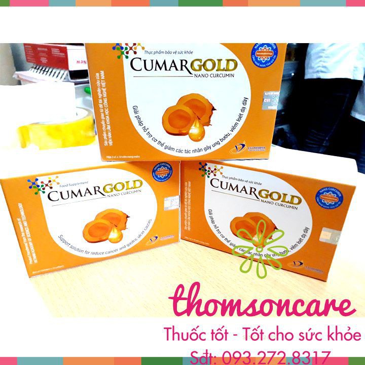 CumarGold Mẫu mới - Thêm chiết xuất gừng - hỗ trợ giảm đau dạ dày - Mua 12h tặng 1h bằng tem tích điểm | BigBuy360 - bigbuy360.vn