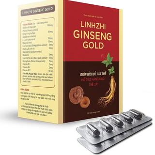 Linhzhi Ginseng Gold - Bồi bổ cơ thể, hỗ trợ nâng cao thể lực