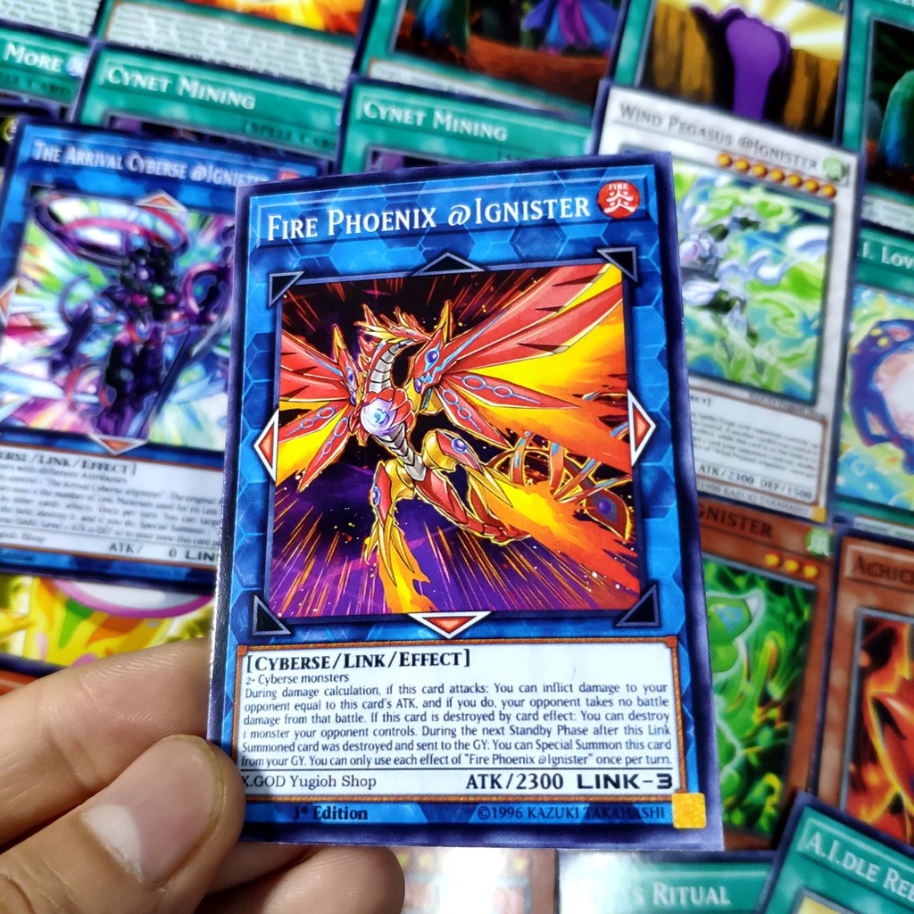 Bài Yugioh ❤️FREESHIP❤️ Thẻ bài Yugioh VRAINS Ignister deck 54 lá