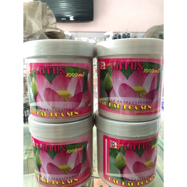Dầu hấp tóc hoa sen ( 1000 mL )