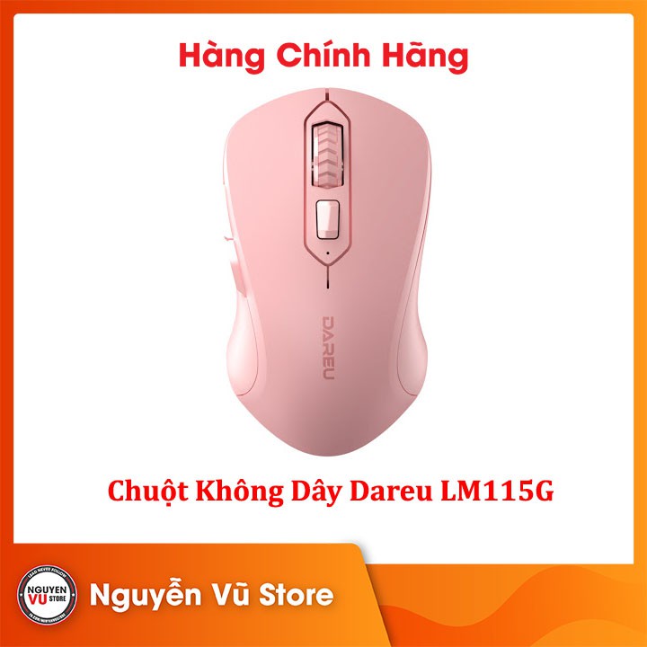 Chuột không dây Dareu LM115G - Hàng Chính Hãng