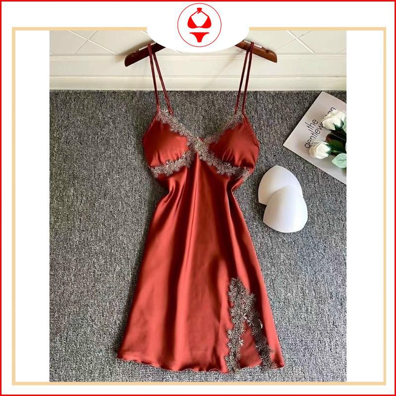 VÁY NGỦ LỤA CAO CẤP ,NHẸ,KHÔNG NHÀU siêu nhẹ | BigBuy360 - bigbuy360.vn