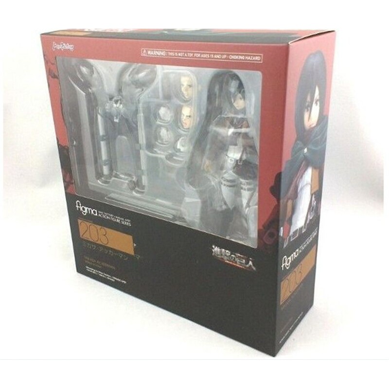 Mô hình Figma 203 MIKASA ACKERMAN ATTACK ON TITAN cử động được