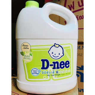 Nước giặt quần áo Dnee Organic cho trẻ em 3000ml (Xanh lá)