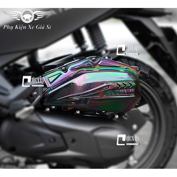 [Rẻ Vô Địch] - Ốp Pô E Titan 7 Màu Xe AirBlade (2016-2020),Vario 2015-2017,Vario 2018-2020 (125cc),PCX 2014-2017,SH Mode