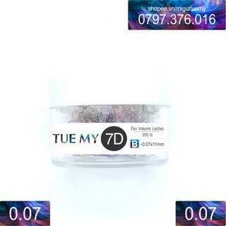 Mi Lụa Fan Màu 7D - 200 Fans