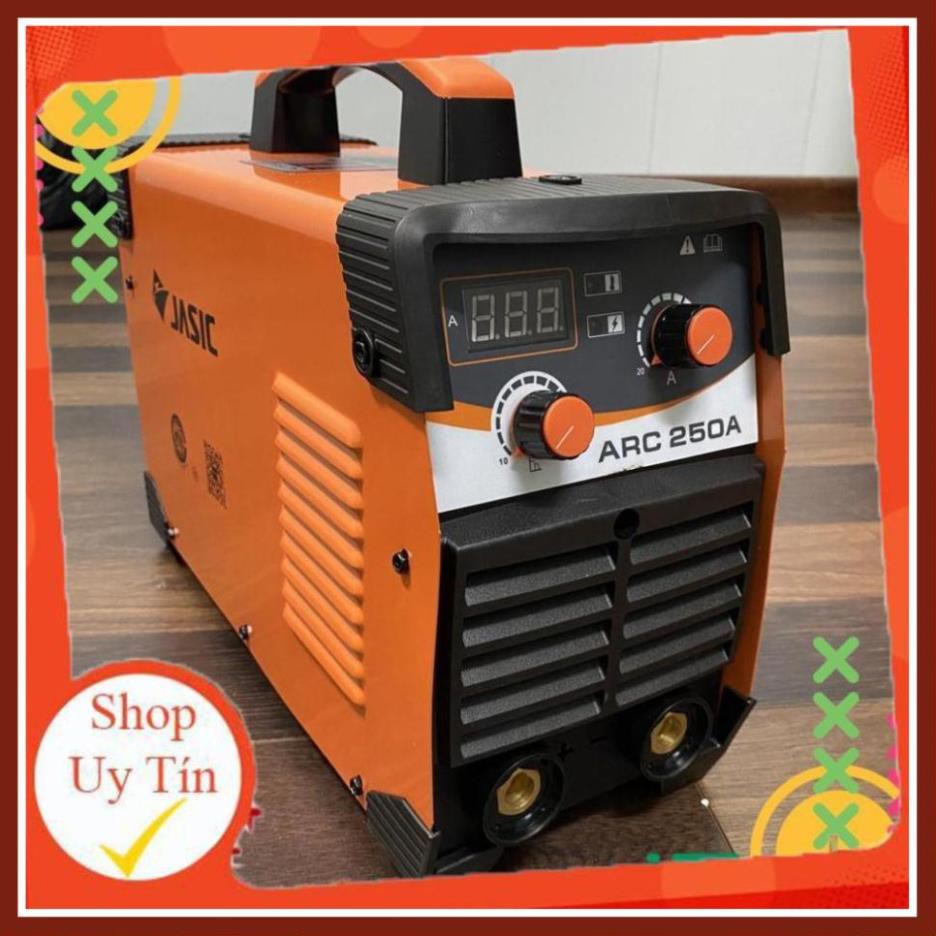 Siêu bền !!!Máy Hàn Điện Tử JASIC ARC-250A 2 núm chỉnh dòng tặng bó que hàn + kính hàn