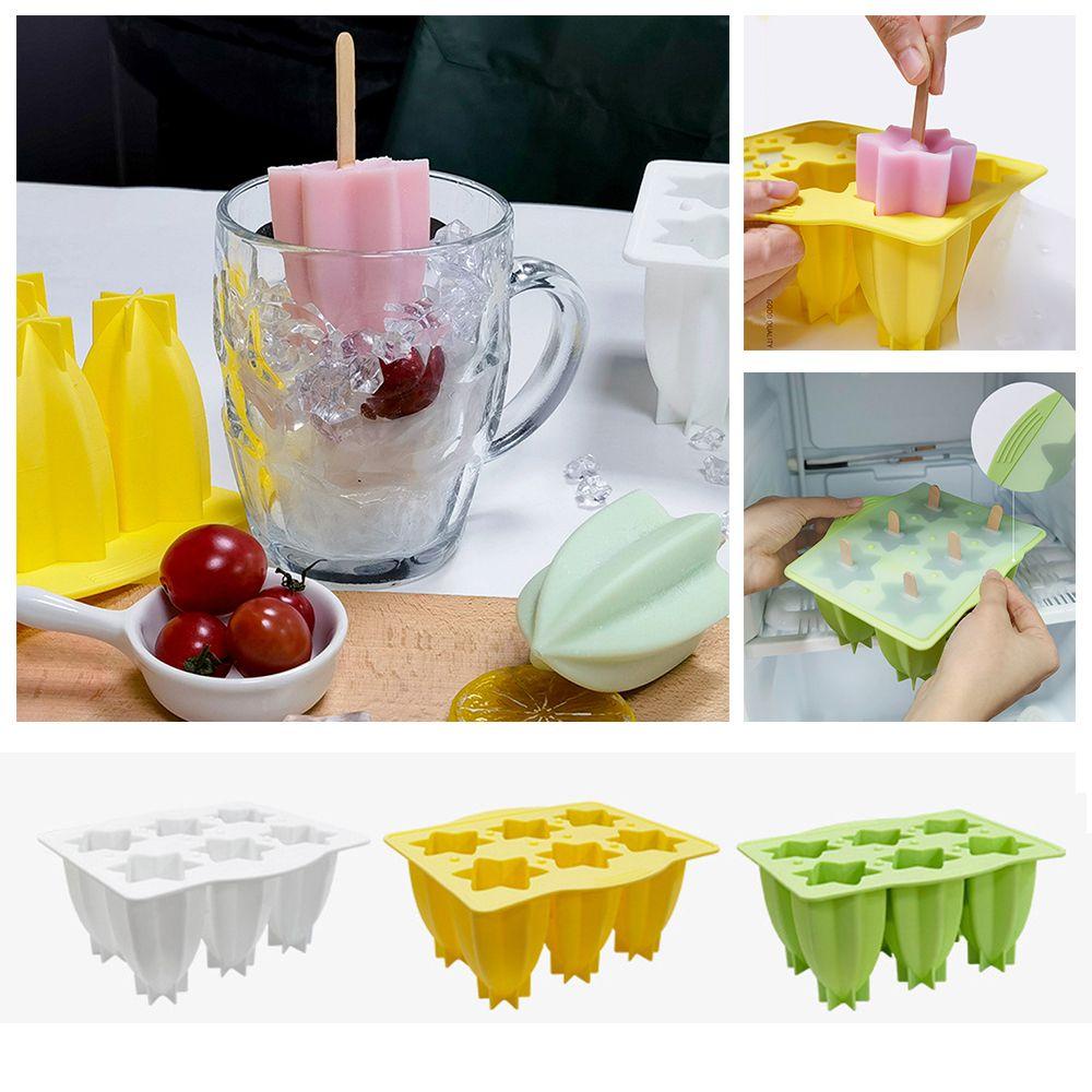 LONTIME Khuôn Silicone Làm Kem Hình Hoa Cúc
